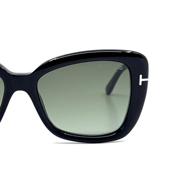 New, TOM FORD Maeve Sunglasses TF1008 01B Authentic - Picture 5 of 13